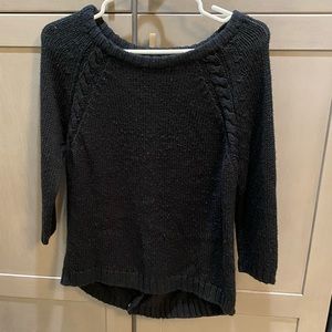 Zara | Open Back Knit Sweater